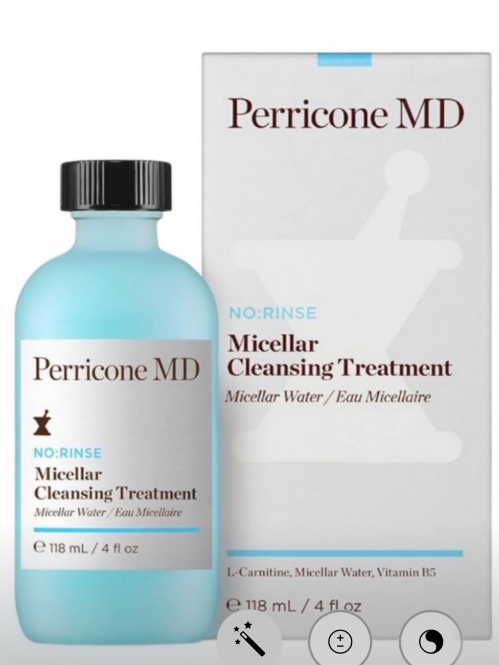 Perricone MD Micellar Cleansing Treatment - Pale Blue Bottle